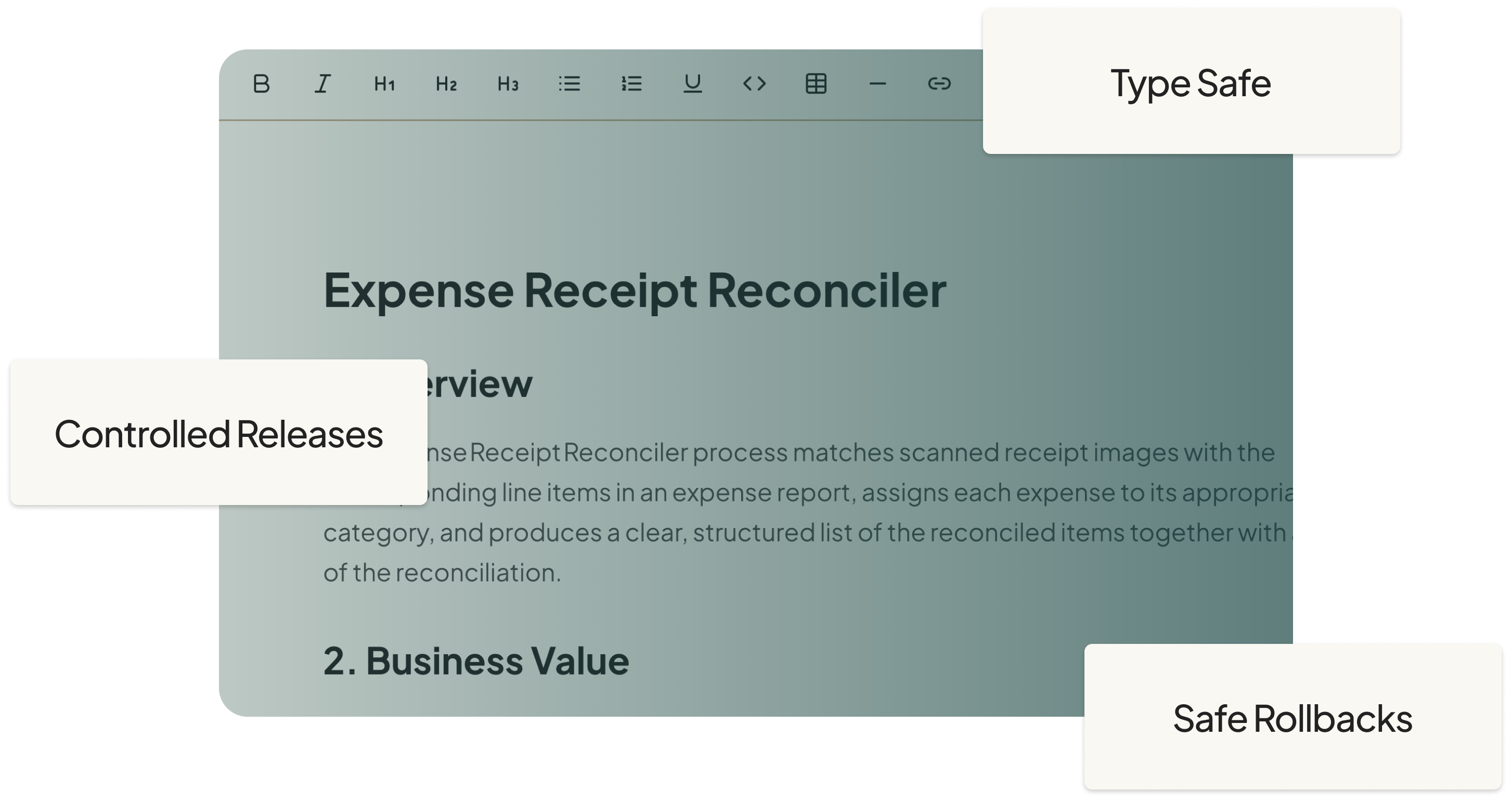 Let domain experts iterate